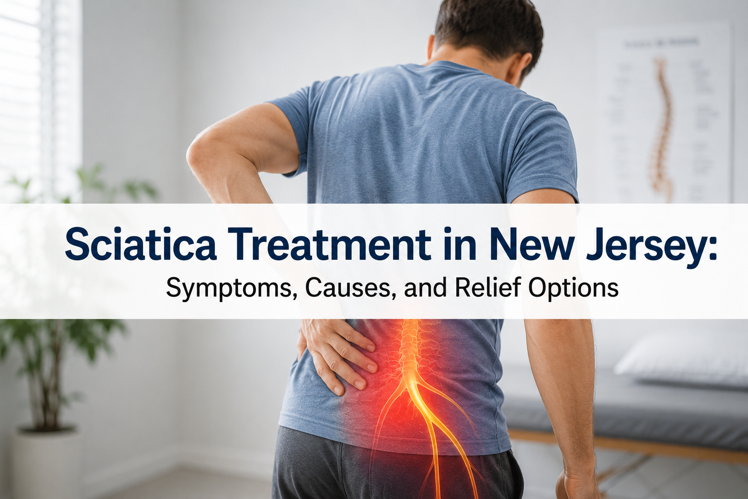 Sciatica Treatment in New Jersey: Symptoms, Causes, and Relief Options